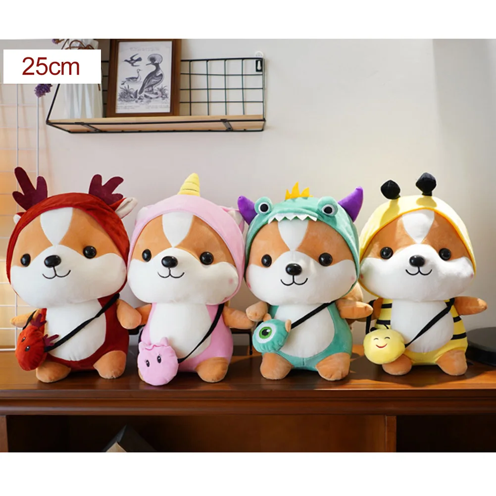 Трансформирующая белка животное пальто динозавр единорог пчела лось кукла