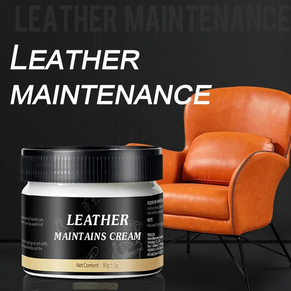 

Car Leather Cream Leather Conditioner For Leather Clothes Pants Bags Car Seat Polishing Nourishment And Care Leather Maintenance