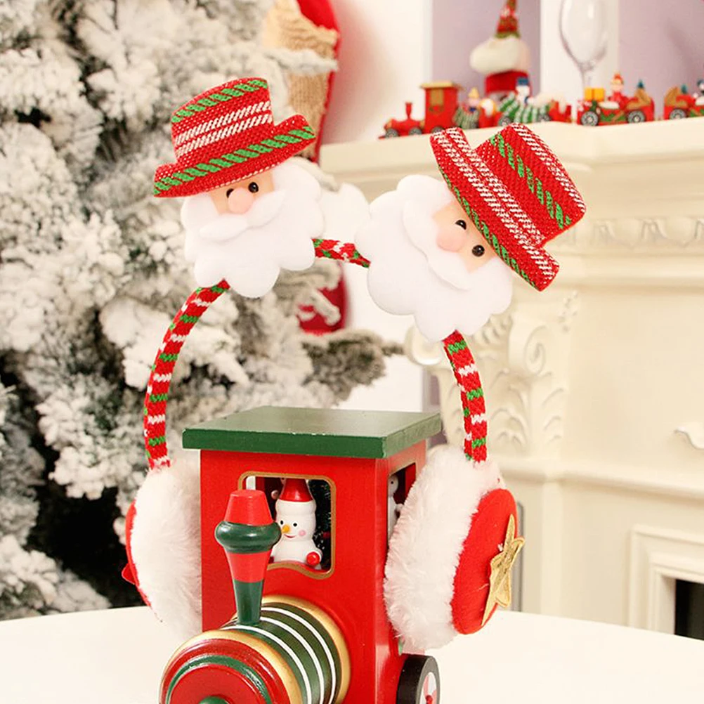 1 шт. НОВАЯ РОЖДЕСТВЕНСКАЯ повязка на голову Зимние теплые наушники