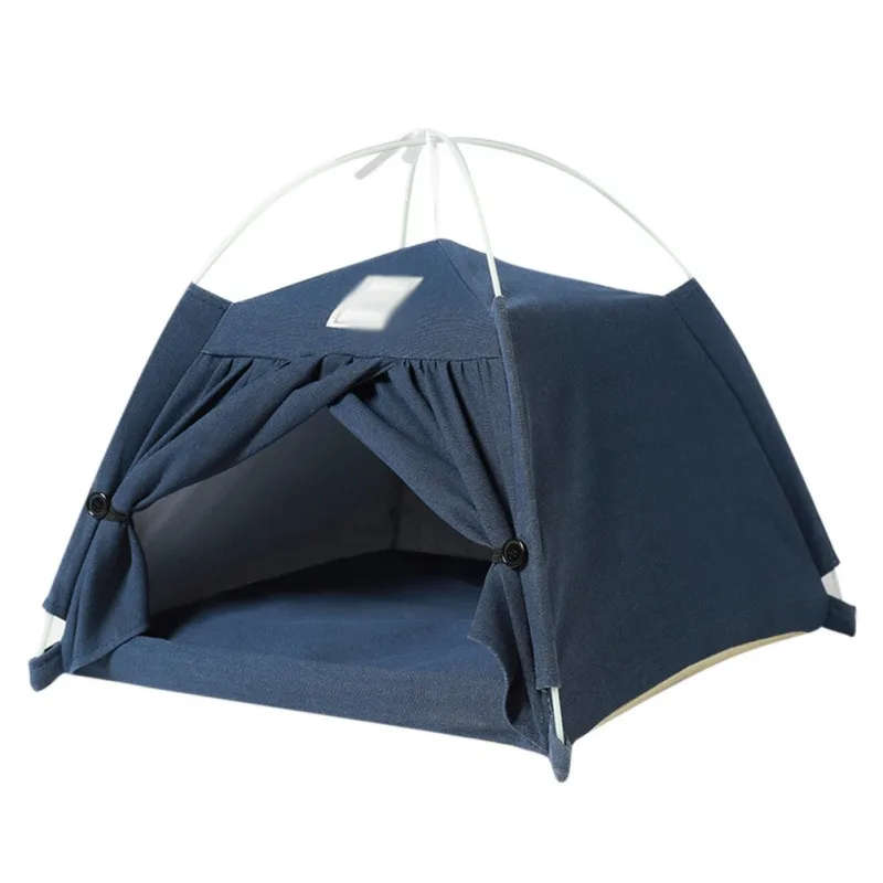 

Cozy Cat Bed Foldable Pet Tents Waterproof Folding Outdoor Portable Small Dog Tent Cat Tent Pet Supplies