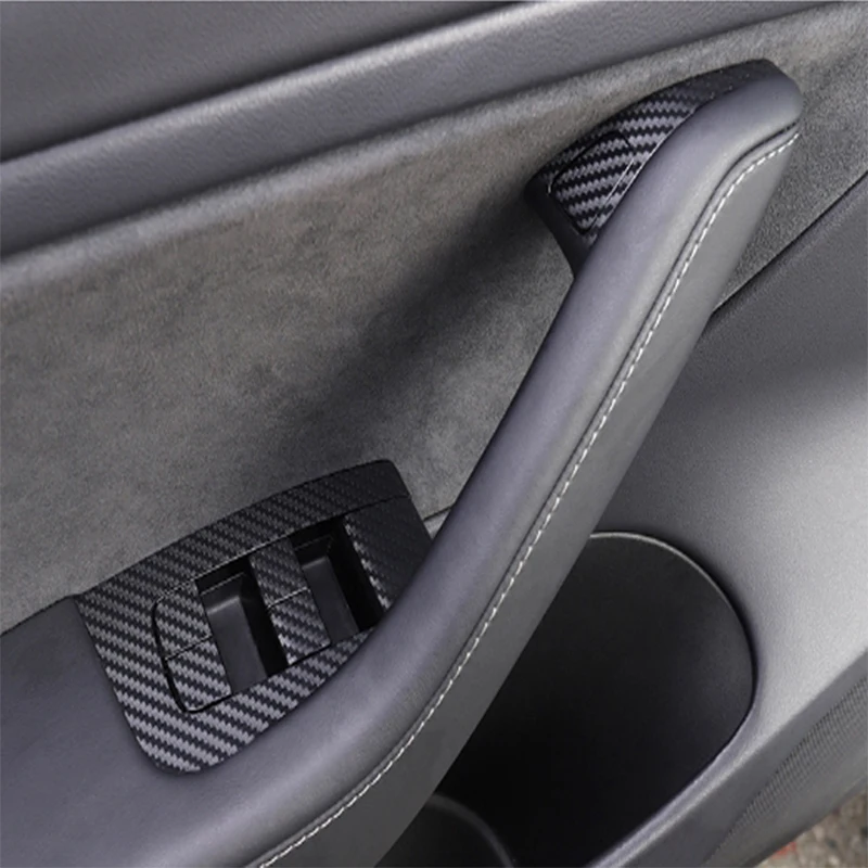 Suitable for Tesla model 3 accessories central control film carbon fiber gummed paper interior protection decoration | Автомобили и