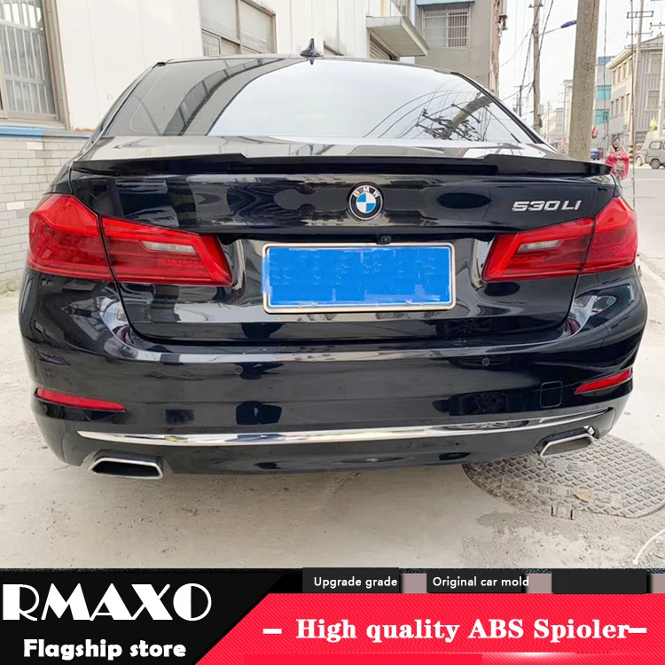 Спойлер для BMW M5 G30 G38 2018 2020 520 525li 528li высококачественный спойлер из ABS материала