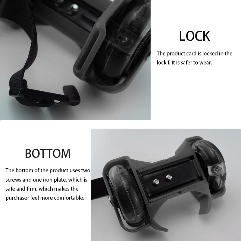 

Kids And Adult Flashing Roller Skating Shoes Small Whirlwind Pulley Flash Wheel Heel Roller Skates Sports Rollerskate Shoes