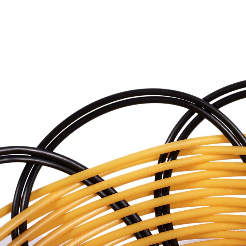 

7 Inch Plastic Braided Basket Fruit Vegetable Cookies Container Holder with 10Pcs ABS Reusable Sealable Cap Screw Cap