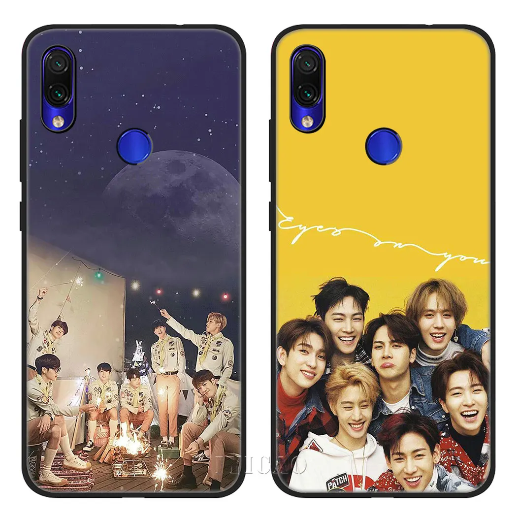 IYICAO мальчик группа Kpop GOT7 Мягкий силиконовый чехол для Xiaomi Redmi Note 4X5 6 7 8 Pro 5A Prime Case |