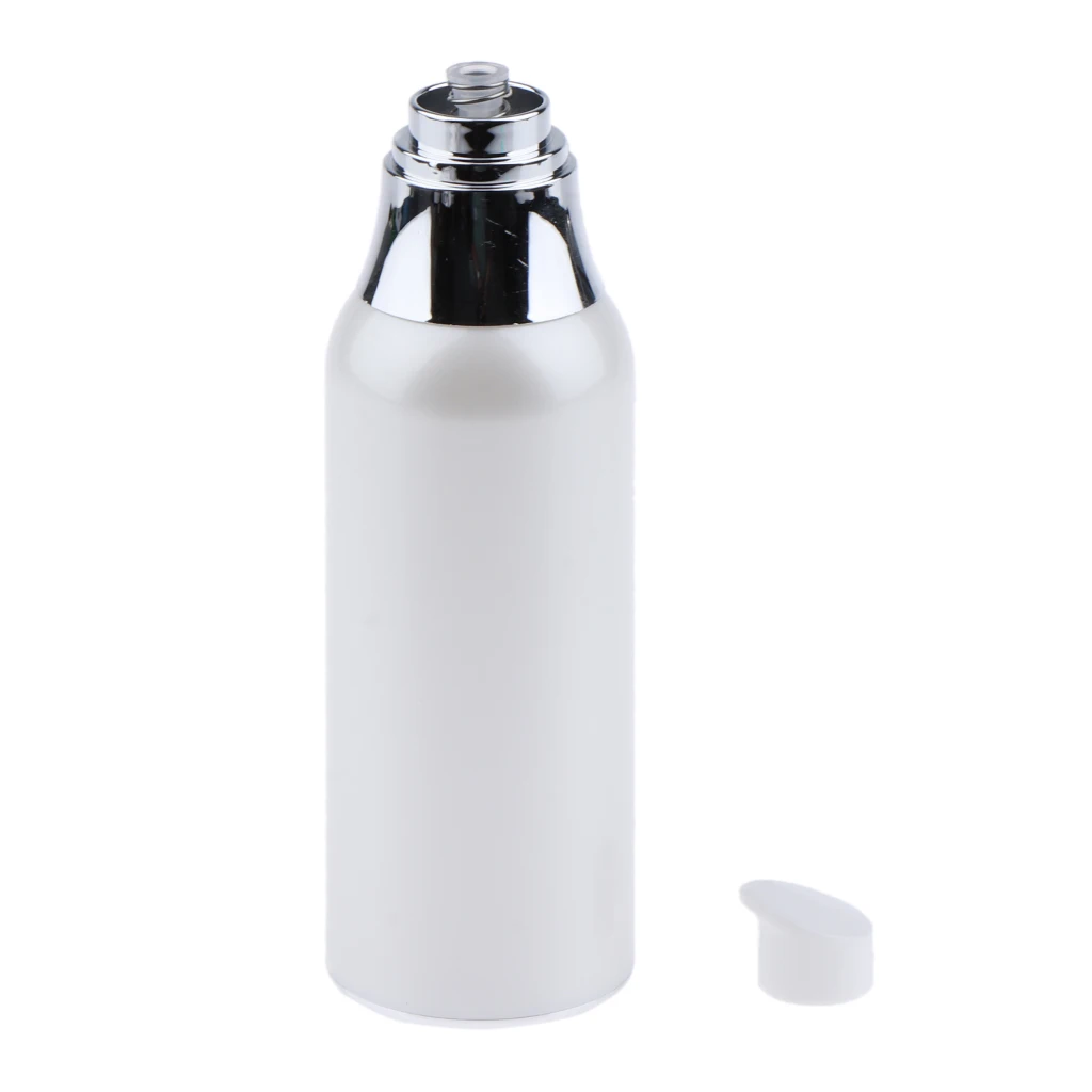 

Refillable Empty Airless Lotion Cream Pump Container Cosmetic Bottle Dispenser Travel Containers