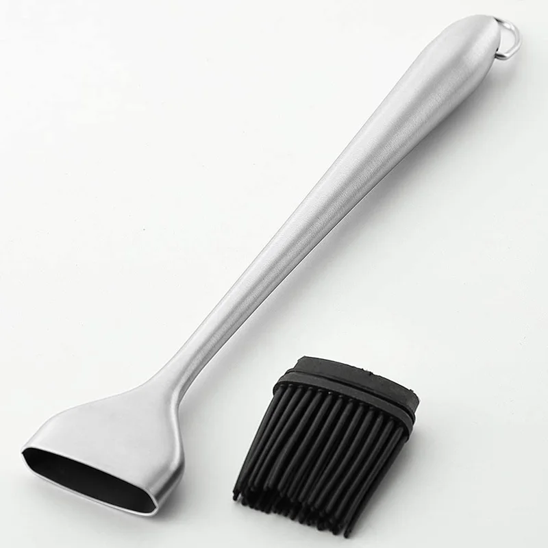 2 шт. силиконовые соус щеточка для барбекю прочный кисточка смазывания гриля с