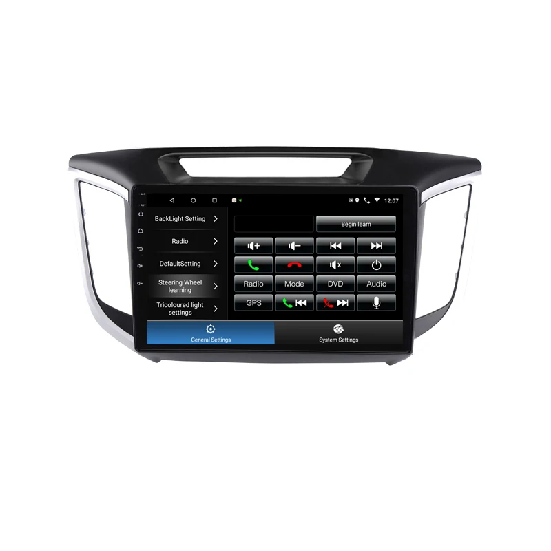 Автомагнитола 10 1 дюйма 4 Гб ОЗУ 8 ядер Android DVD GPS навигация для HYUNDAI IX25 CRETA стерео