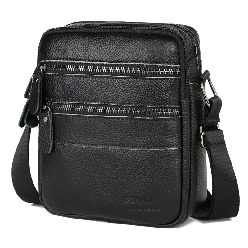 Мужская сумка-мессенджер из натуральной воловьей кожи | Багаж и сумки