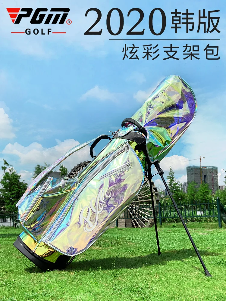 PgmLady Club Bag Golf Sports Bracket Package Waterproof Women Lightweight Support Colorful Transparent 125cm Cue Bag Clothes Bag
