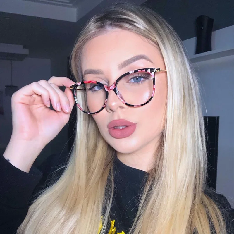 

Trends Accessories Glasses Anti Blue Light Blocking Filter Computer Glasses Cat Eye Frame Reduces Radiation Protection Eyewear