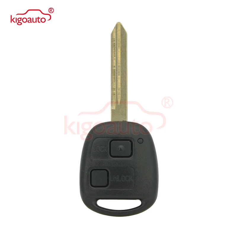 Denso (не Valeo) Kigoauto дистанционный ключ 2 кнопки 434 МГц с чипом 4D70 для Toyota yaris 2004 2009|Ключ