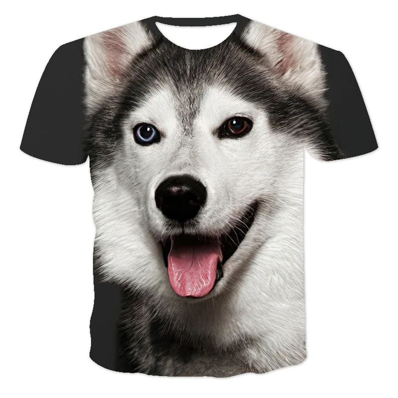 

Fashion Summer Men's T Shirt 3D Animal Graphic Polyester O-Neck Short Sleeve Male Oversized T-Shirt Tops Tees 6XL Men Clothing
