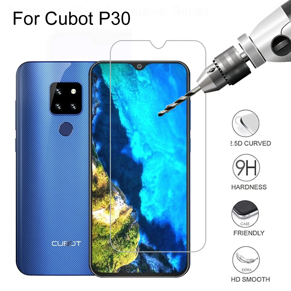 9H 2.5D для Cubot P30 защита экрана из закаленного стекла Взрывозащищенная пленка