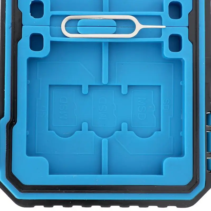 

27 in 1 Memory Card Case Multi-grid waterproof Case SD Card Holder Protector Storage Box for CF/SD/TF/PIN/SIM Card Box Case