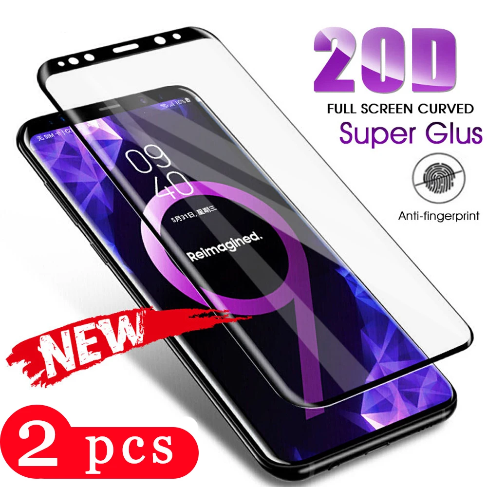 Закаленное стекло с полным покрытием для samsung galaxy s10 s9 s8 plus s7 edge note 8 9 10 pro защитная