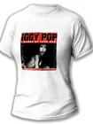 Женская футболка белая Игги Поп (Iggy Pop, музыка, рок, Глэм-рок) 9849