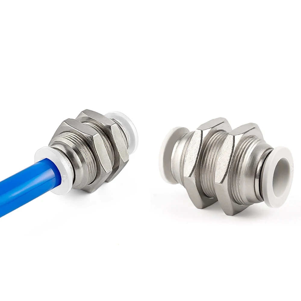 PM прямой пневматический быстроразъемный СОЕДИНИТЕЛЬ 4 6 8 10 12 мм шланг белый