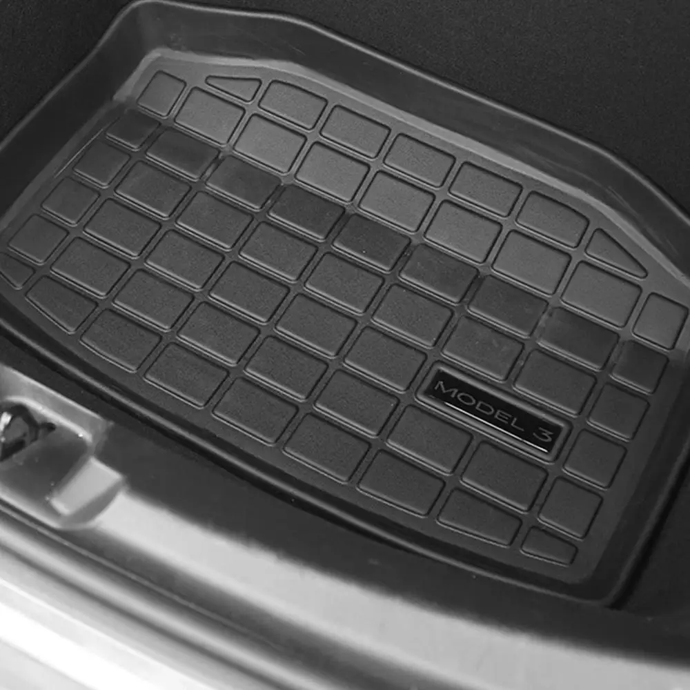 Для Tesla Model 3 2017 2019 1 шт. водонепроницаемый коврик для пола переднего багажника TPE