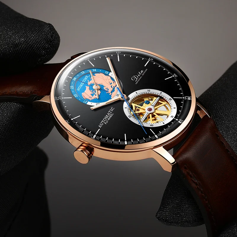 Часы DITAWATCH Мужские автоматические модные брендовые Роскошные деловые