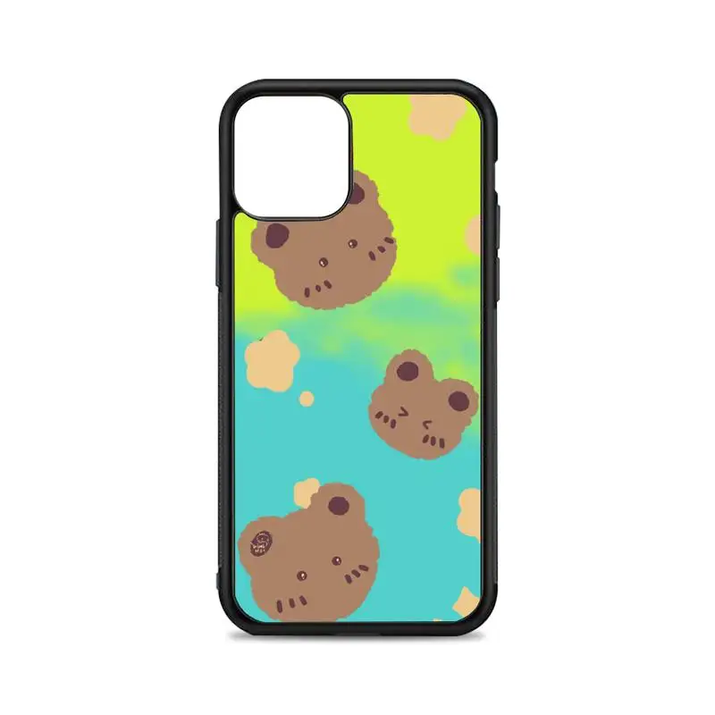 

Cute bear Phone Case for iPhone 12 mini 11 pro XS Max X XR 6 7 8 plus SE20 High quality TPU silicon and Hard plastic cover