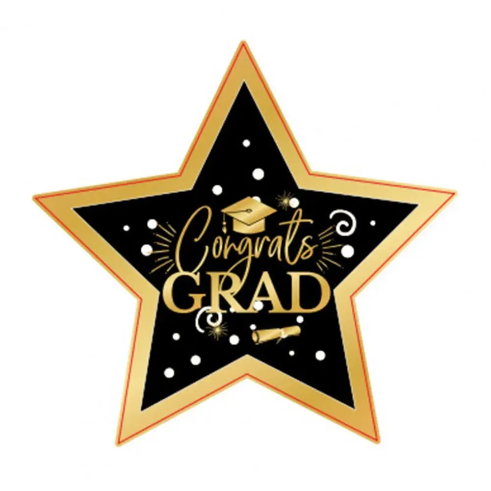 

Yard Sign Happy Graduation Series Pattern Waterproof Composite Board Grassland yard Stake for Garden Decor Outdoor Wholesale