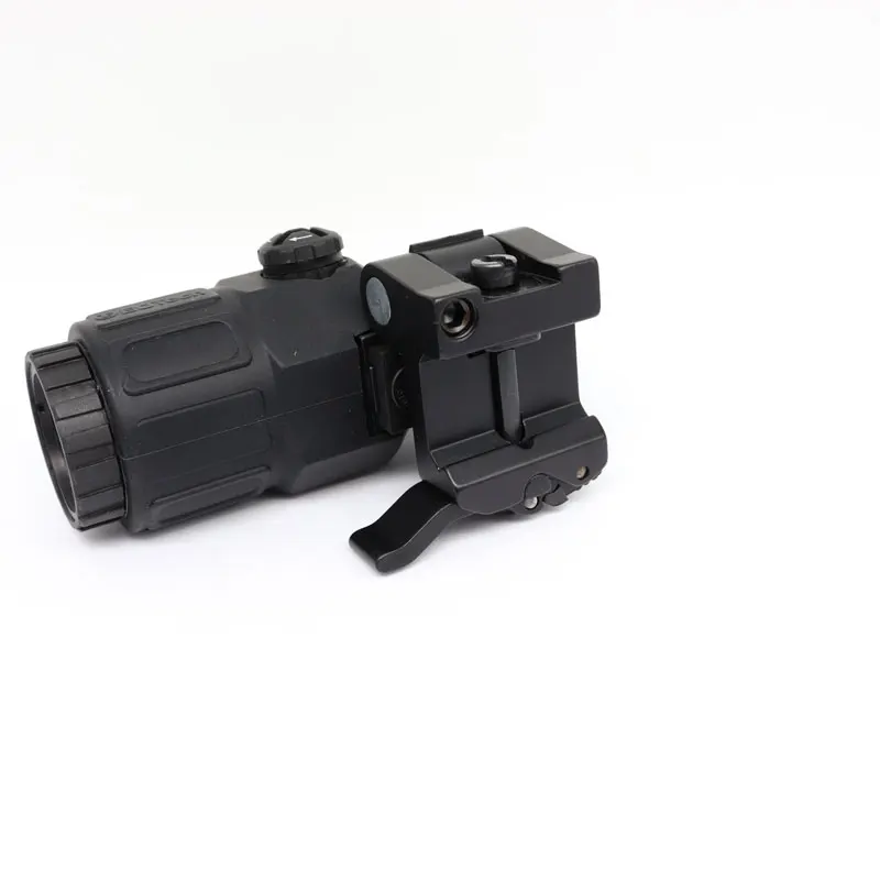 Tactical G33 3x Magnifier Scope Sight with Switch to Side STS QD Mount Fit for 20mm Rail Rifle Gun | Спорт и развлечения