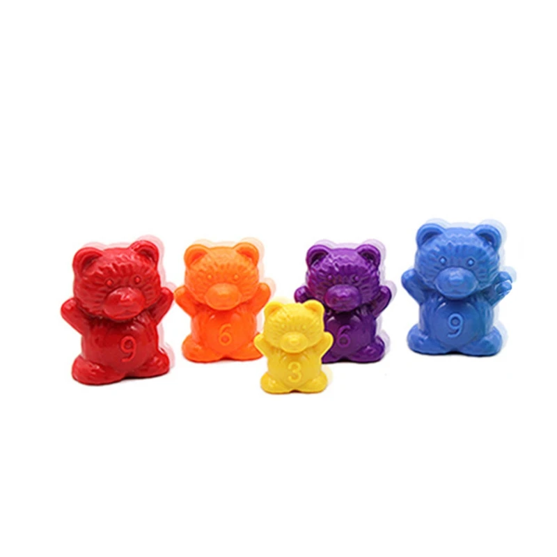 Подсчет медведь Вес детские игрушки 3G/6G/9 г/12 г детская эксперимент Математика