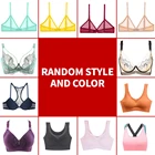 Женский кружевной бюстгальтер с чашками пуш-ап