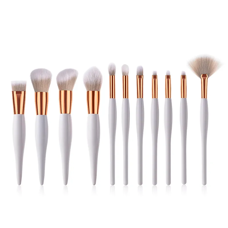 11pcs/set Makeup Brushes Set for Foundation Blending Blush Make up Brush Beauty tool Maquiagem Brochas Para Maquillaje