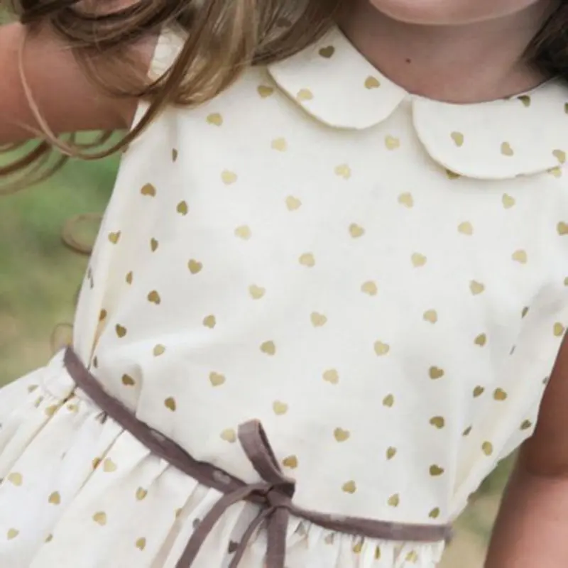 New Fashion Girls Dress Kids Baby Sleeveless Princess Party Pageant Dresses With Waistband | Детская одежда и обувь