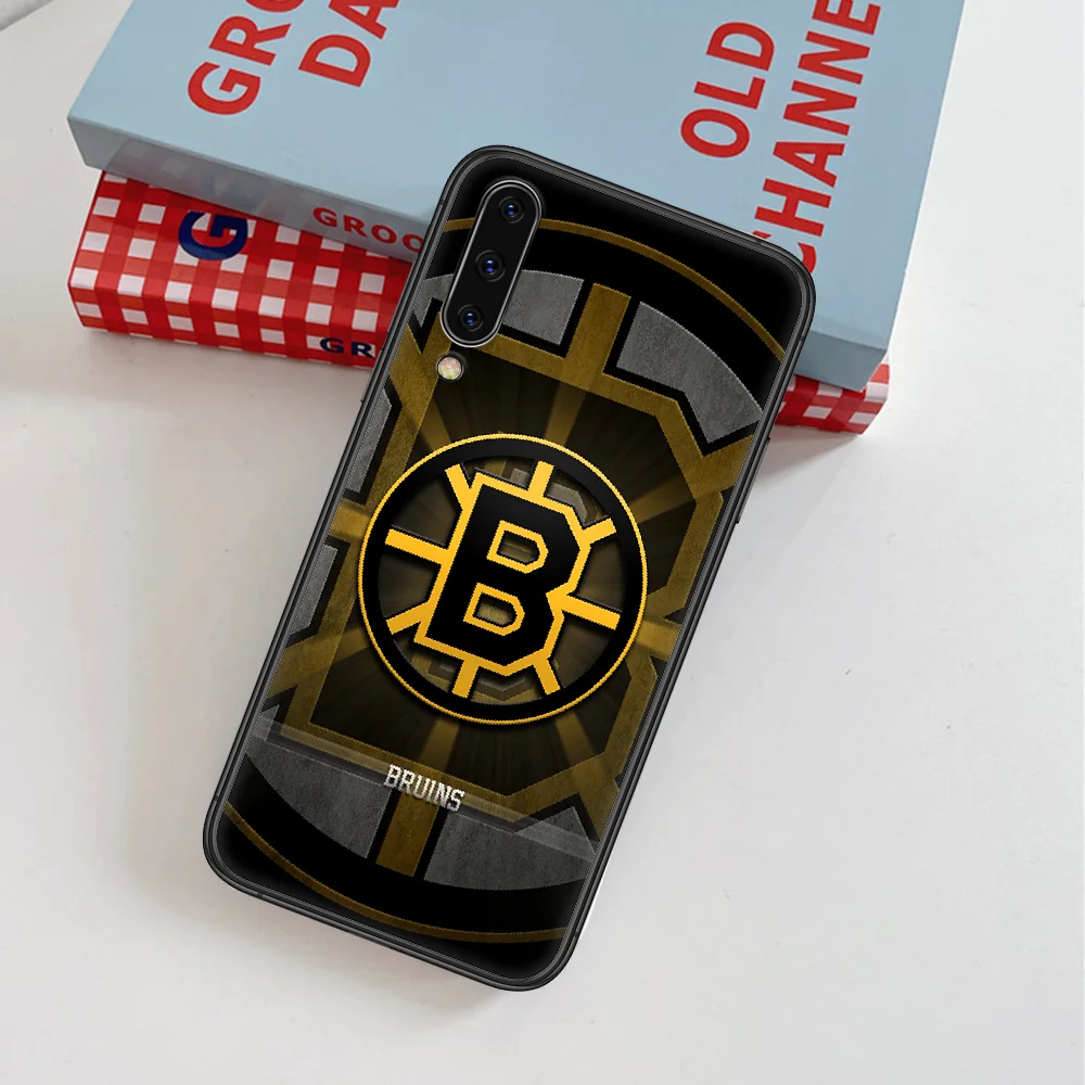 

Boston Bear Ice Hockey Phone Case For Samsung Galaxy A 3 5 7 8 10 20 20E 21S 30 30S 40 50 51 70 71 black Funda Pretty Etui