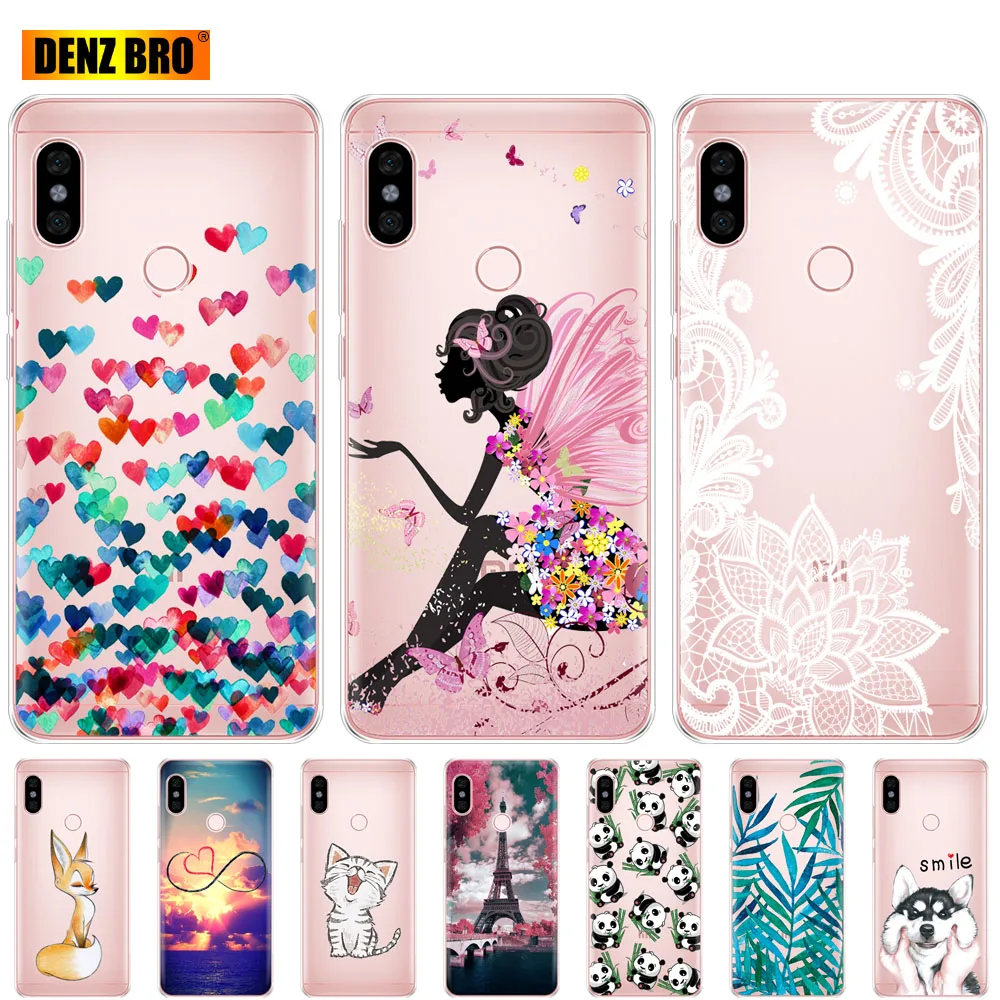Силиконовый чехол для телефона Xiaomi Redmi Note 6 Pro 26 дюйма мягкий ТПУ чехол-накладка Note6
