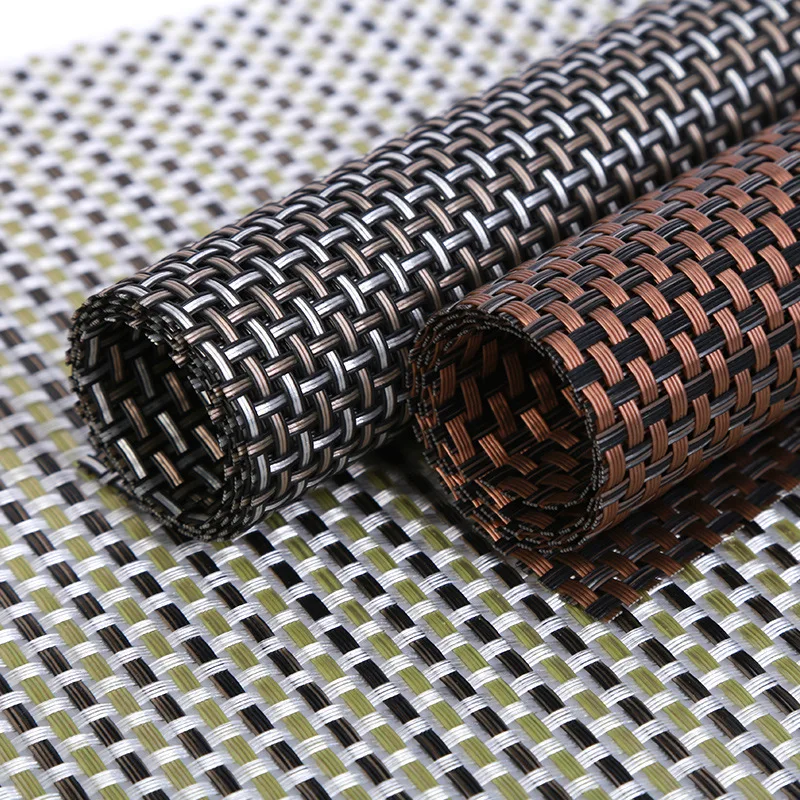 Table Placemat PVC Non-Slip Rectangle Coffee Cup Pad Heat Insulation Mat Kitchen Accessories | Дом и сад