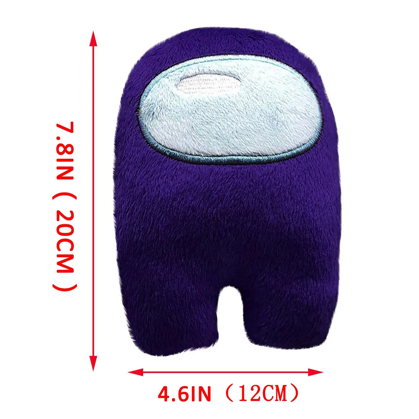 

Cute Stuffed Toys Plush Soft Toys Colorful Crewmate Plush Toy Children Game Plush Toy With Music Kawaii Stuffed Dolls Drop Ship