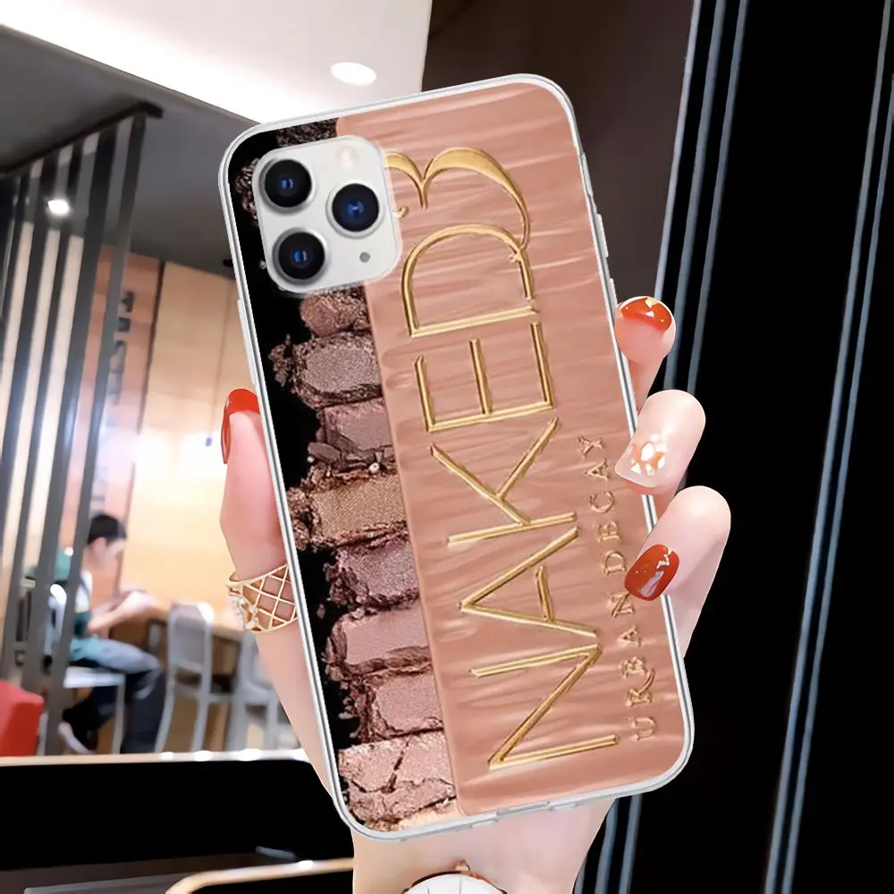 

Makeup Eyeshadow Palette Transparent Mobile Phone Cover Clear Case For Iphone 12 11 Pro Xs Max 6s 7 8 Plus Xr Xs X 5s Se 2020