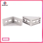 4 шт. алюминиевый угловой кронштейн для алюминиевого профиля, серия 4040 или 4080