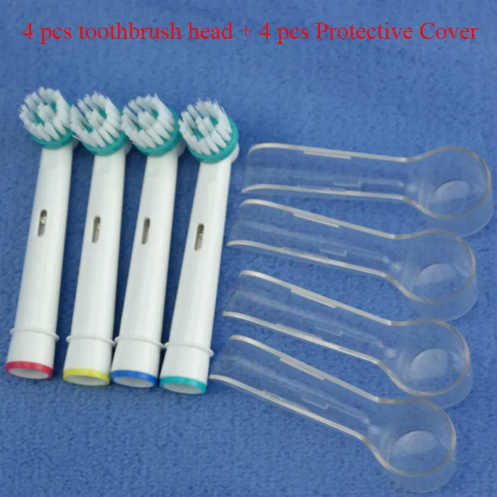 

1125 Replaceable Toothbrush Head Home Electric Toothbrush General Brush Head + caps for Oral B Care Tool Clean
