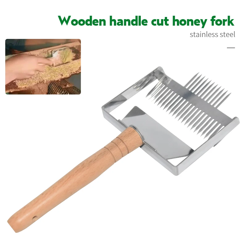 Многофункциональный инструмент для пчеловодства нержавеющая сталь 304 и дерево