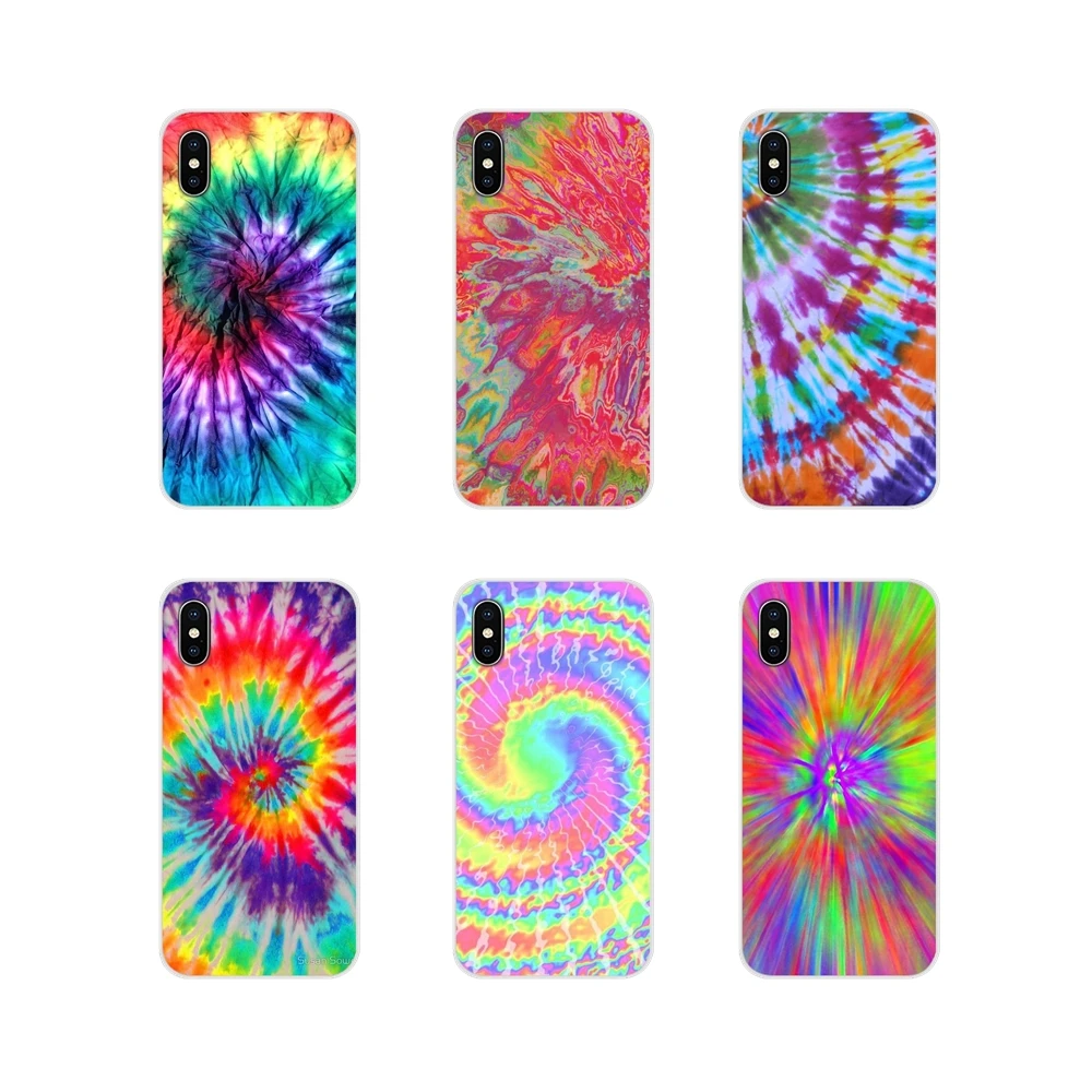 Аксессуары для кожи Обложка Huawei G7 G8 P7 P8 P9 P10 P20 P30 Lite Mini Pro P Smart Plus 2017 2018 2019 Tye Dye обои