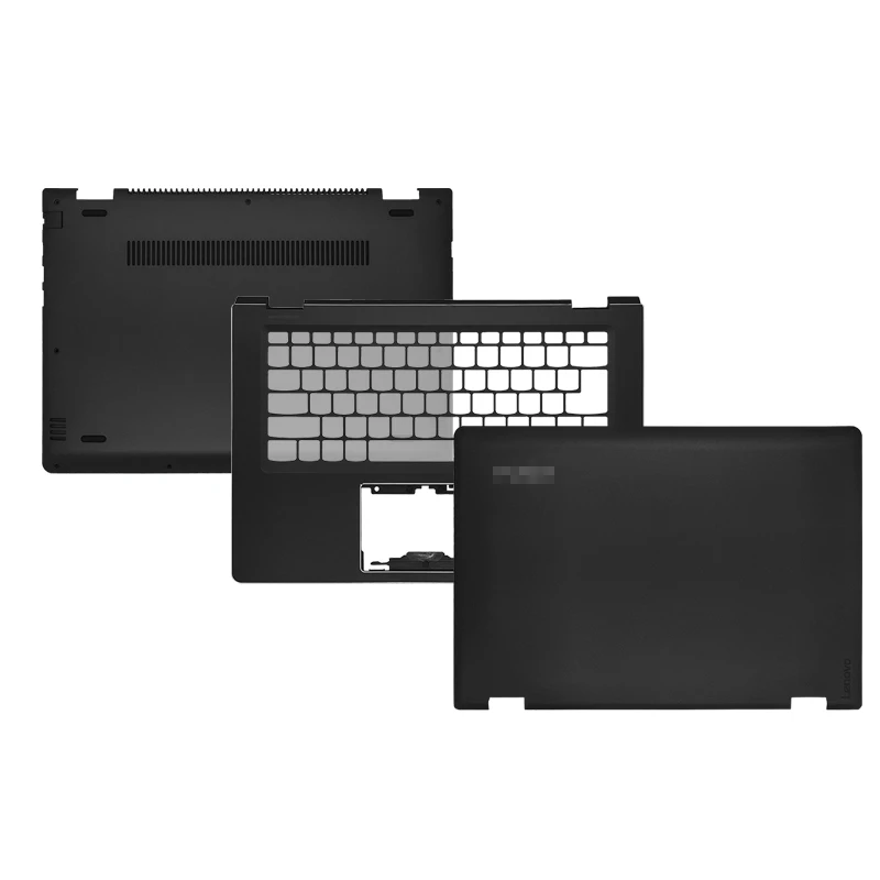 

Новый чехол для ноутбука Lenovo YOGA 510-14 510-14ISK FLEX4-14 Flex 4-1470, задняя крышка ЖК-экрана/Упор для рук/Нижняя крышка черного цвета