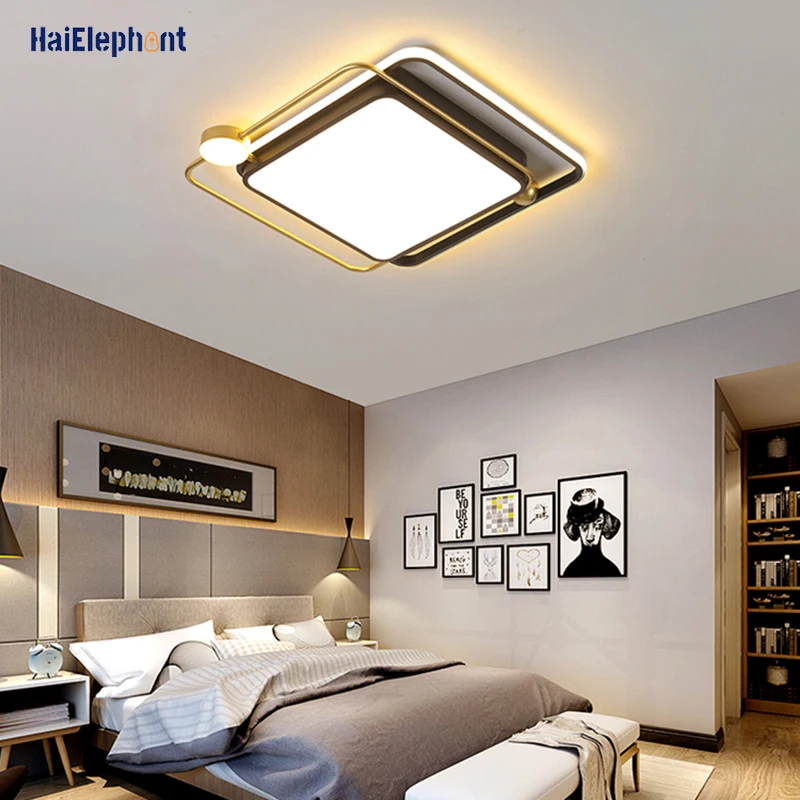 Новый современный светодиодный люстры лампы для дома деко освещение