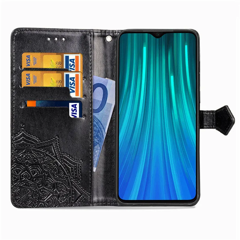Чехол-футляр с крышкой с рисунком цветов Чехол для спортивной камеры Xiao mi Red mi 8 8A 7 7A 6 6A Note 7 6 8 Pro 5 Plus 8T K20 mi 9 9T SE 8 9 Lite 10 CC9 Pro mi A3 кожаный чехол s