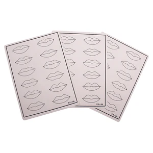 1 шт., бесплатная доставка, хит продаж, высокое качество, резина, профессиональный Перманентный Макияж для губ, прочная татуировка, практика, кожа, pmuk038