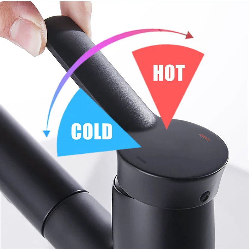 

3 Modes Bathroom Basin Sink Pull Out Faucet Mouthwash Faucets Sprayer Gargle Brushing Cold Hot Tap with 1/2 inch Inlet Pipe