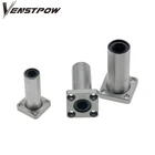 1 шт. LMK10LUU LMK10UU LMK8UU LMK12UU LMK16UU LMK6UU LMK20UU LMK12LUU Тип 10 мм фланец линейный подшипник для 3D принтера линейный стержень