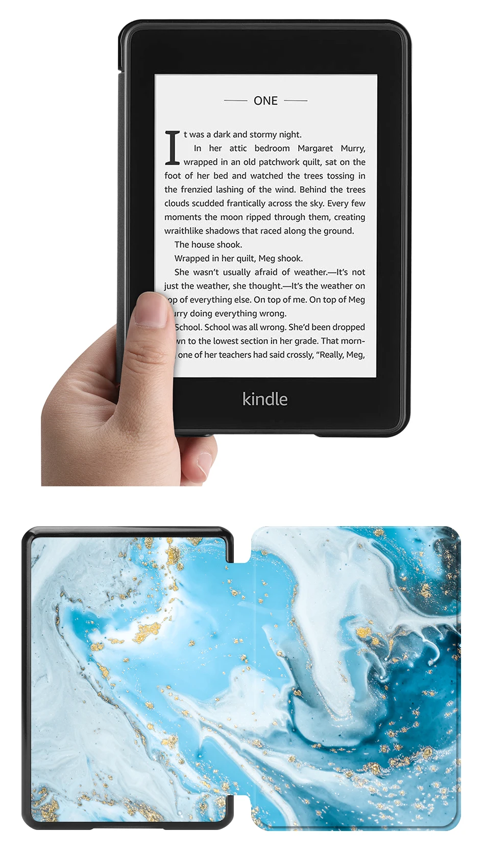 MTT планшет с мраморной текстурой для Amazon Kindle Paperwhite 4 10-го поколения из искусственной кожи Магнитный Флип-стенд смарт-чехол