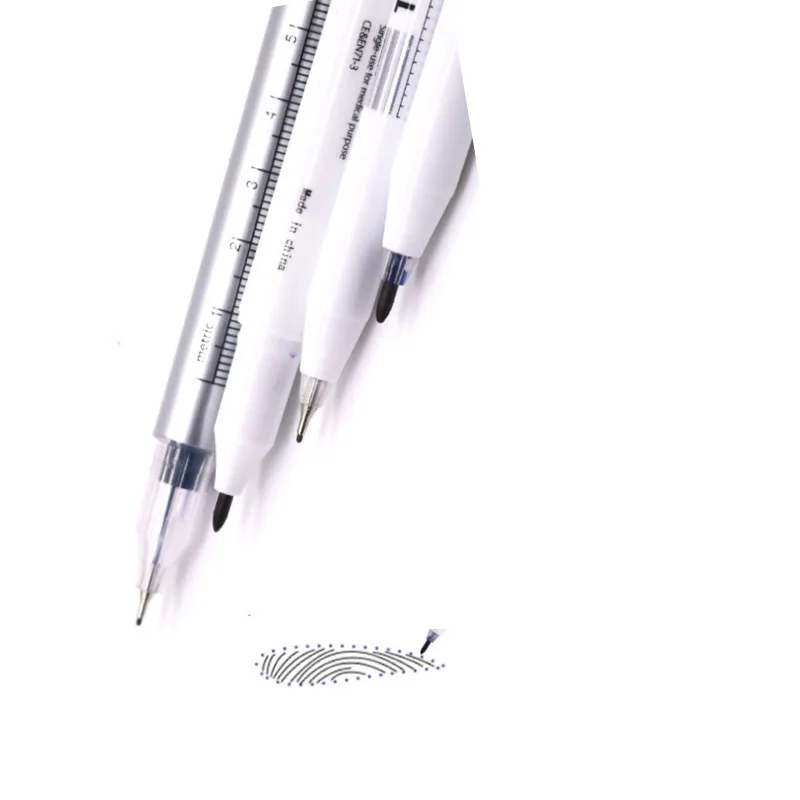 Хирургические сверхтонкие маркеры для наконечников трафарет кожи элементы Skribes