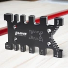 Высокоточная Деревообработка шип суппорт измерительная линейка метрический карты датчик для работы по дереву маршрутизатор стол станка станков