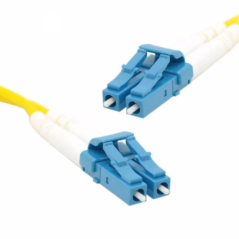 Double LC UPC to Simplex PVC одномодовый волоконно-оптический патч-кабель 1 м 2 3 5 10 |